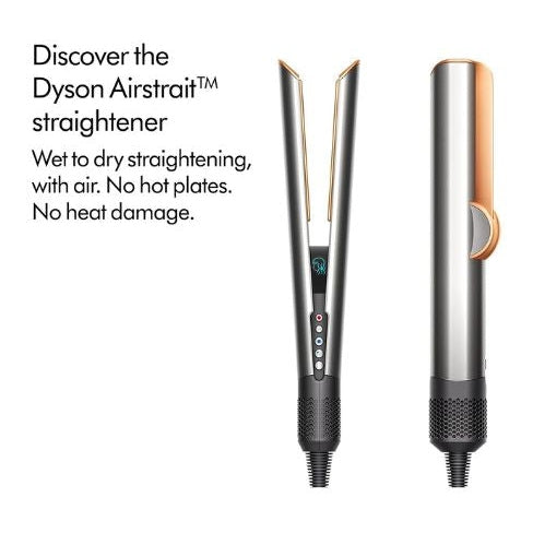 Dyson Airstrait Wet-to-Dry Hair Straightener HT01 – 1600W Professional Silver Flat Iron