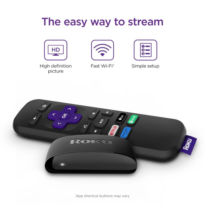 Roku Express 2023 HD Streaming Device with HDMI & Remote