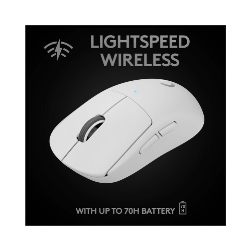 Logitech G PRO X Superlight Wireless Gaming Mouse, HERO 25K Sensor - 70Hrs Battery Life