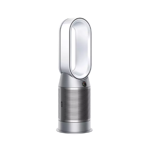 Dyson HP7A Air Purifier Tower Fan – 2-in-1 Heater & Cooler with Remote, Oscillation, and Safety Features - White