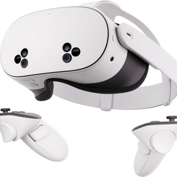 Meta Quest 3S 256GB Mixed Reality VR Headset with Controllers