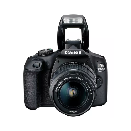 Canon EOS 2000D DSLR Camera with EF-S 18-55mm f/3.5-5.6 – Perfect for Stunning Photos & Movies