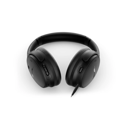 Bose QuietComfort SC Wireless Noise Cancelling Over Ear Headphones 24Hrs Battery Life with Soft Case, Black