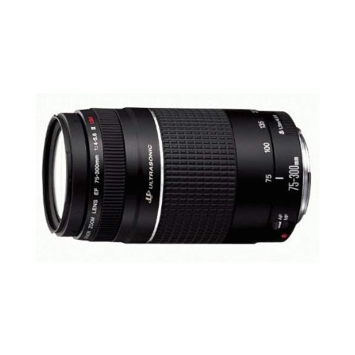 Canon EF 75-300mm f/4.0-5.6 III Telephoto Zoom Lens - Filter Size 58mm (Non-USM)