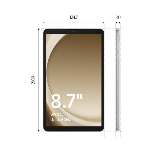 Samsung Galaxy Tab A9 Android Tablet - 64GB Storage, Large Display, Immersive Sound Experience, Wi-Fi & Bluetooth Connectivity