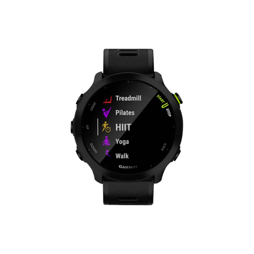 Garmin Forerunner 55 GPS Running Smartwatch – Lightweight, Easy-to-Use with Safety & Training Features