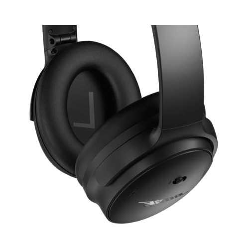 Bose QuietComfort SC Wireless Noise Cancelling Over Ear Headphones 24Hrs Battery Life with Soft Case, Black