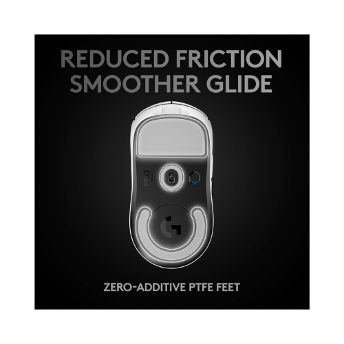 Logitech G PRO X Superlight Wireless Gaming Mouse, HERO 25K Sensor - 70Hrs Battery Life