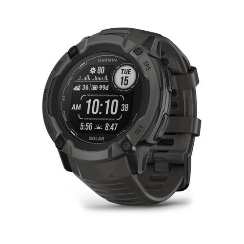 Garmin Instinct 2X Solar 50mm Rugged GPS Smartwatch - Large Size, Sports & Health Features