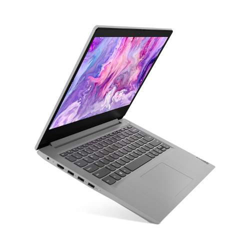 Lenovo IdeaPad 3 14" Laptop – Intel Core i3, 4GB RAM, 128GB SSD, FHD Display, Windows 10 S, Platinum Grey