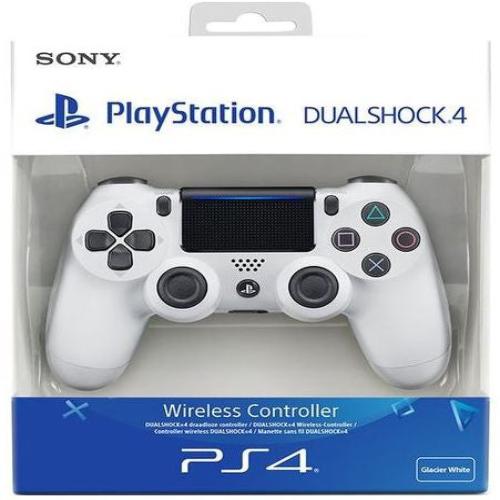 Sony PlayStation DualShock 4 V2 Wireless Controller (PS4) - Glacier White