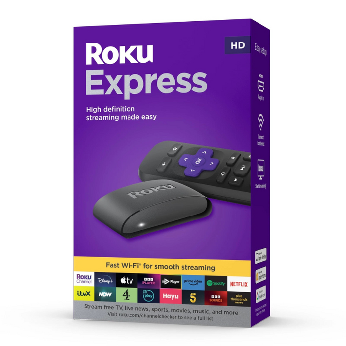 Roku Express 2023 HD Streaming Device with HDMI & Remote