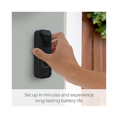 Blink Video Doorbell | Smart Home Security with Two-Way Audio, HD Video, and Alexa Integration