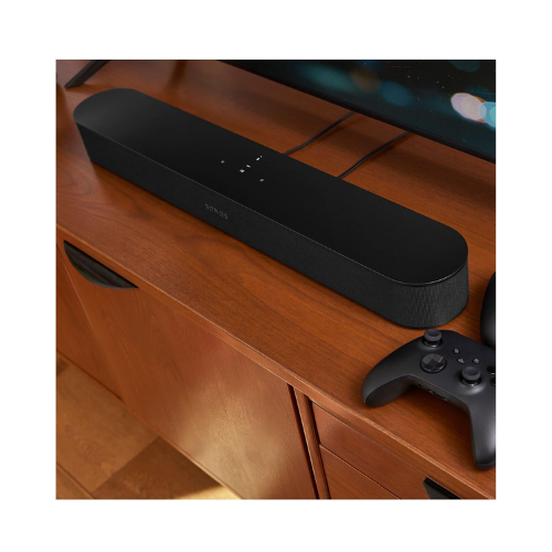 Sonos Beam (Gen 2) - Compact Smart Soundbar for TV, Movies, Music & Gaming with Dolby Atmos