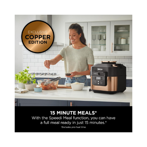 Ninja Speedi 10-in-1 Rapid Cooker & Air Fryer ON400UKCP – 5.7L for Quick, Healthy Meals