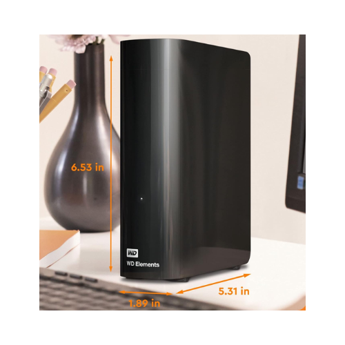 Western Digital Elements Desktop Storage - External Hard Drive