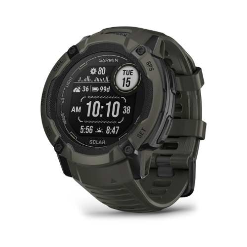 Garmin Instinct 2X Solar 50mm Rugged GPS Smartwatch - Large Size, Sports & Health Features