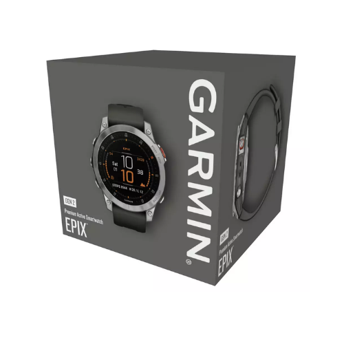 Garmin Epix (Gen 2) 47mm - Standard Edition - Touchscreen AMOLED Display