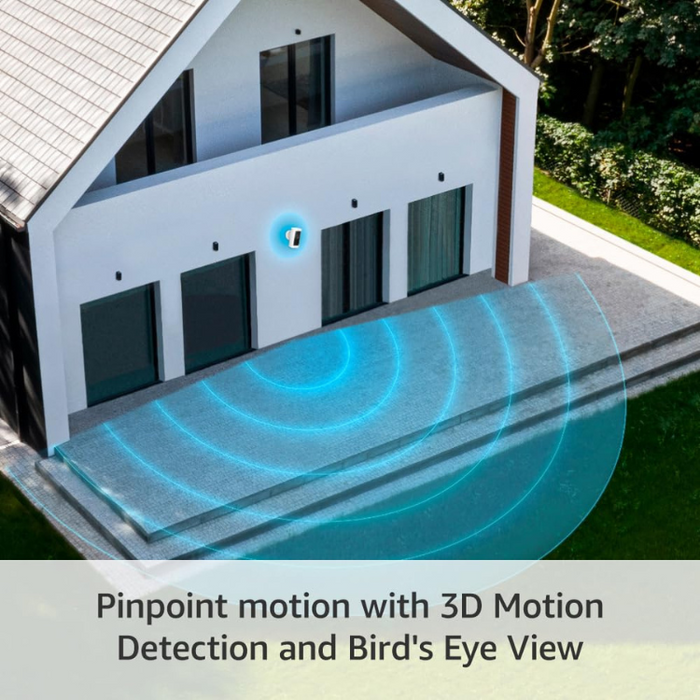 Ring Outdoor Battery Camera Pro (Stick Up Cam) – Battery-Powered Smart Wireless Security Camera - White