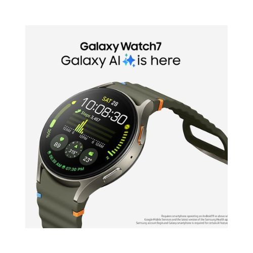 Samsung Galaxy Watch7 BT with Bixby - 40 mm Smartwatch WearOS