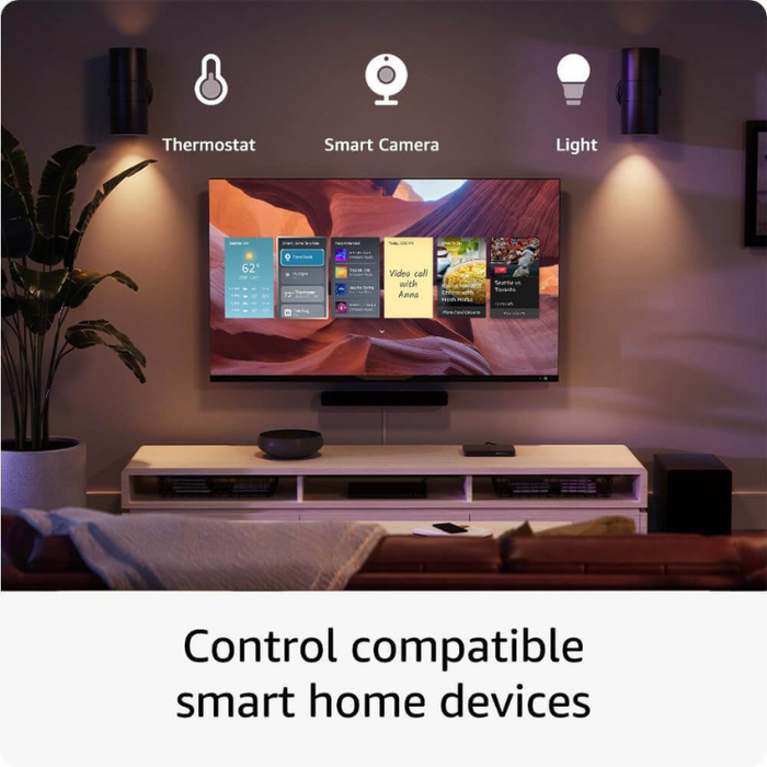 Amazon Fire TV 4K Stick – Fast Streaming, Live TV - Black