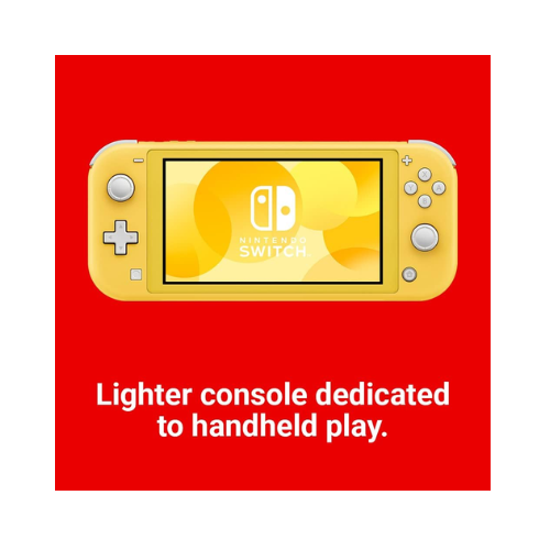 Nintendo Switch Lite - Yellow Handheld Gaming Console