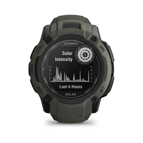 Garmin Instinct 2X Solar 50mm Rugged GPS Smartwatch - Large Size, Sports & Health Features