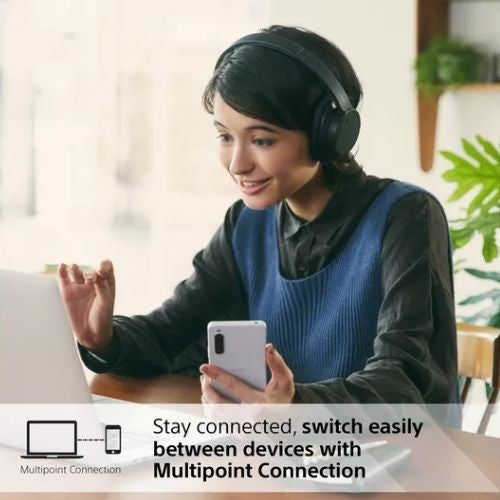 Sony WH-CH720N Noise Cancelling Wireless Headphones - Bluetooth with 35 Hours Battery Life & Quick Charge - Black