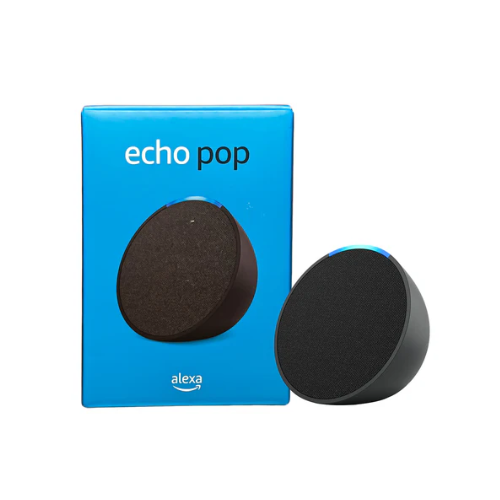 Echo Pop (Newest Gen) - Smart Home Compact Wi-Fi & Bluetooth Smart Speaker with Alexa