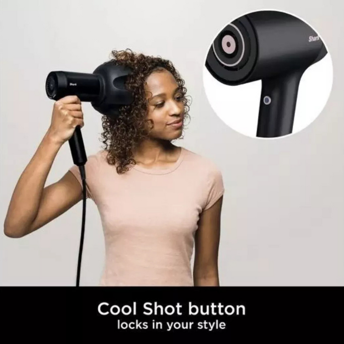 Shark STYLE iQ HD110UK Hair Dryer and Styler – Black Rose Gold