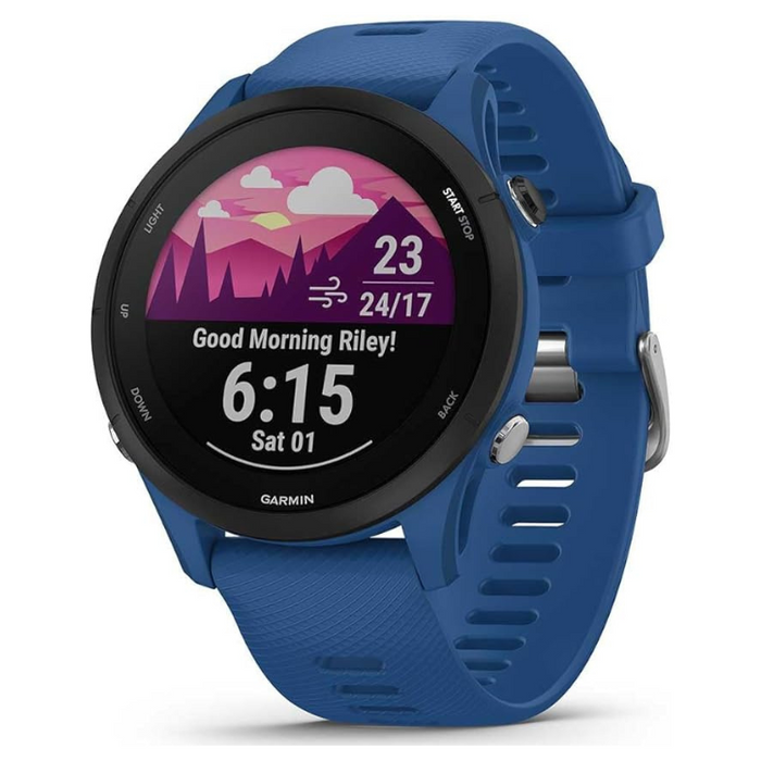 GARMIN Forerunner 255 Running GPS Sports 46mm Watch - Tidal Blue