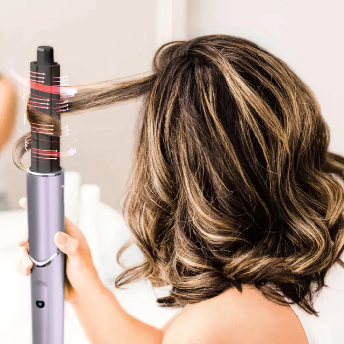 Shark HD440PLUK FlexStyle 5-in-1 Air Styler & Hair Dryer with Storage Case - Lilac Frost