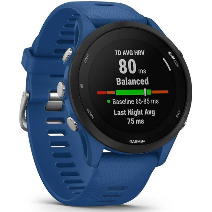 GARMIN Forerunner 255 Running GPS Sports 46mm Watch - Tidal Blue