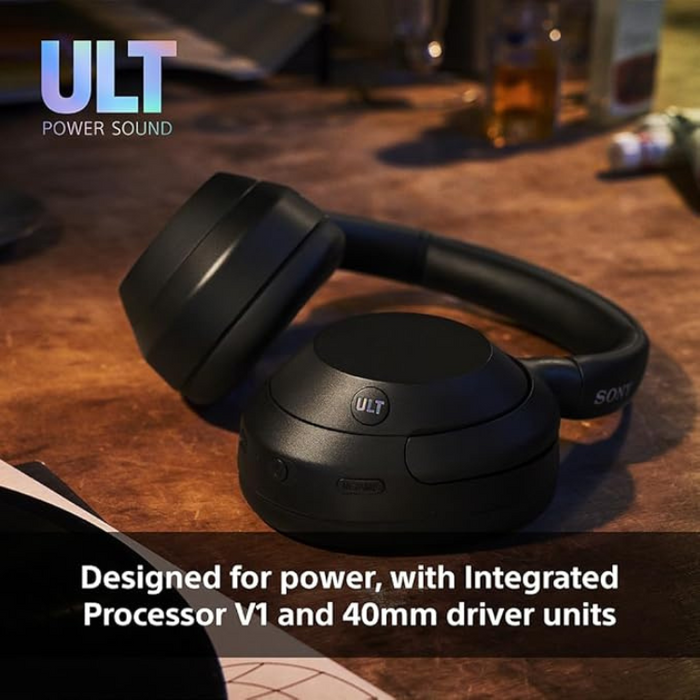 Sony ULT Wear Over-Ear Wireless NC Headphones Ultimate Deep Bass - Black