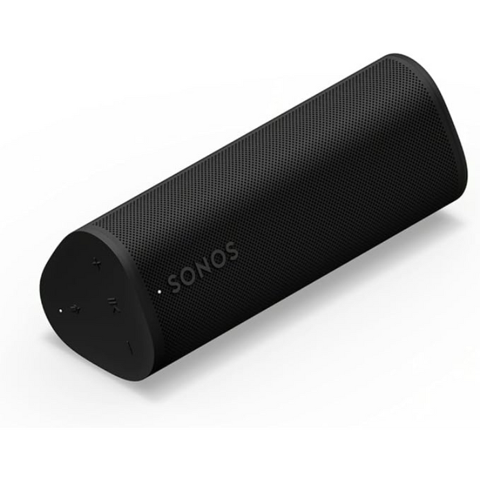Sonos Roam 2 Lightweight Portable Waterpoof Speaker with Bluetooth 10 hour battery life - Black