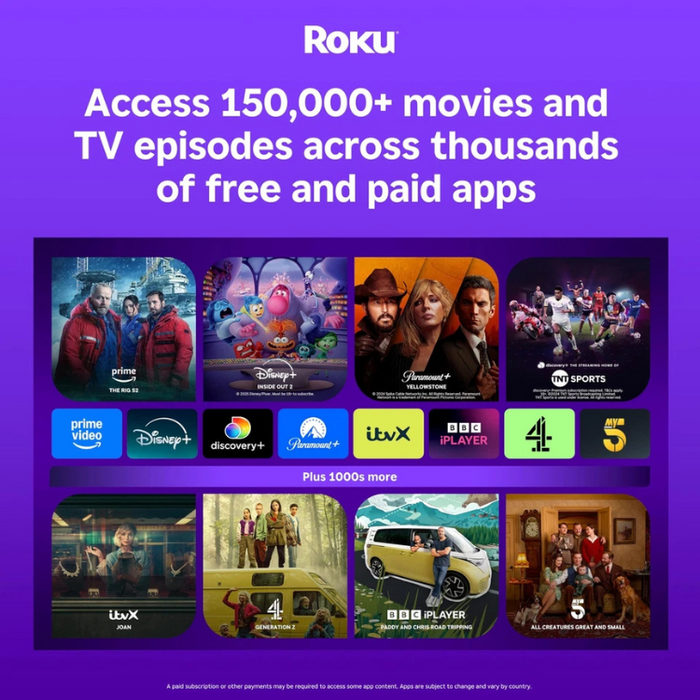 Roku Express 2023 HD Streaming Device with HDMI & Remote