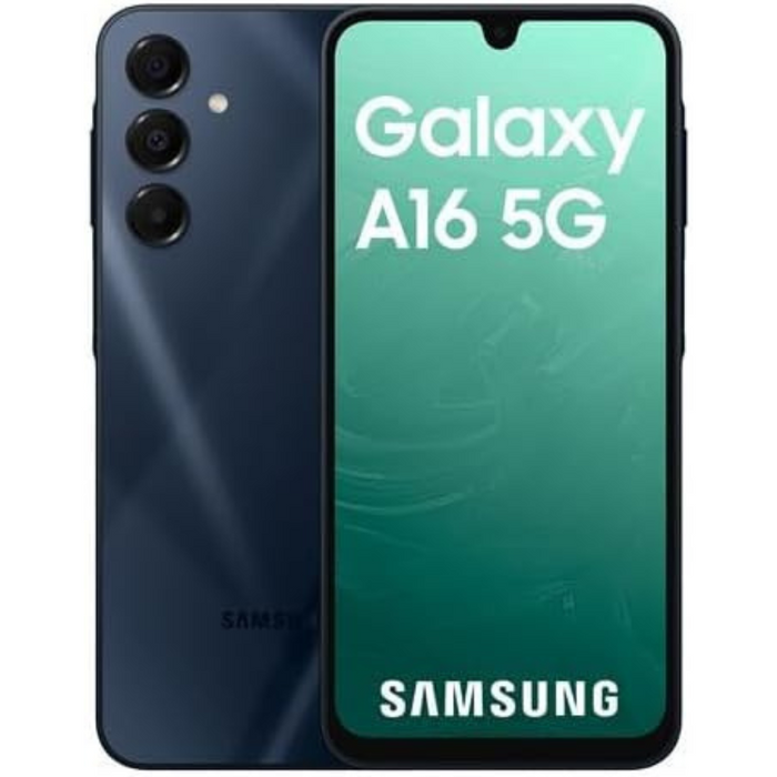 Samsung Galaxy A16 5G Smartphone – 4GB RAM, 128GB Storage, 6.7-inch FHD+ 120Hz Display – Dark Blue