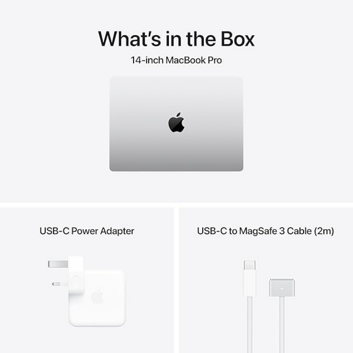 Apple MacBook Pro 2024 Laptop with M4 and M4 Pro Chip 14 inch and 16 inch Display 16GB or 24GB RAM 512GB or 1TB SSD Silver