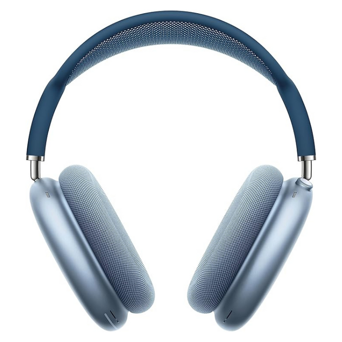 Apple AirPods Max Wireless Over-Ear Headphones Pro-Level Active Noise Cancellation - Midnight/Sky Blue