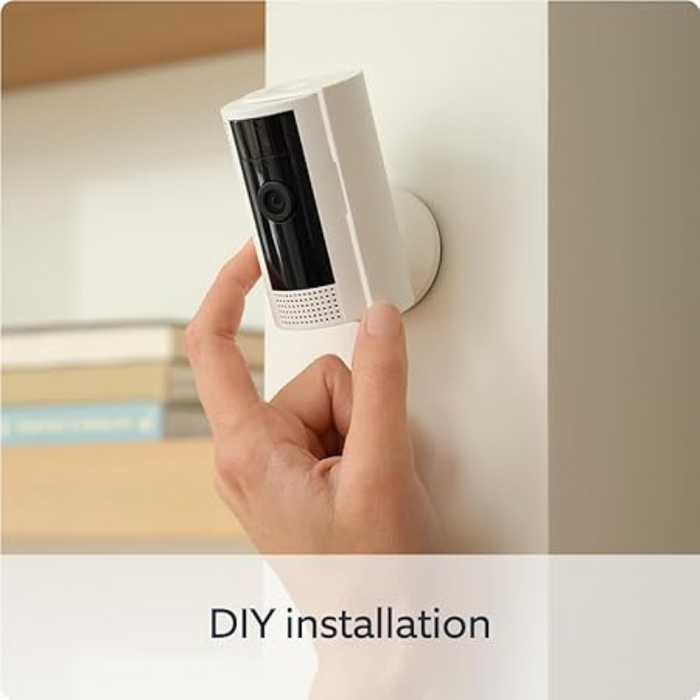 RING Indoor Camera (2nd Gen) Full HD 1080p WiFi Security Camera - White