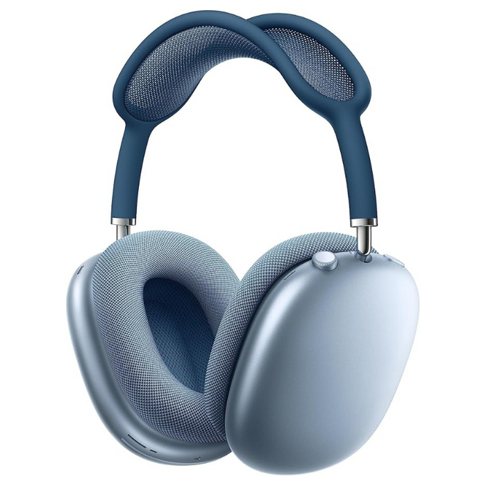 Apple AirPods Max Wireless Over-Ear Headphones Pro-Level Active Noise Cancellation - Midnight/Sky Blue