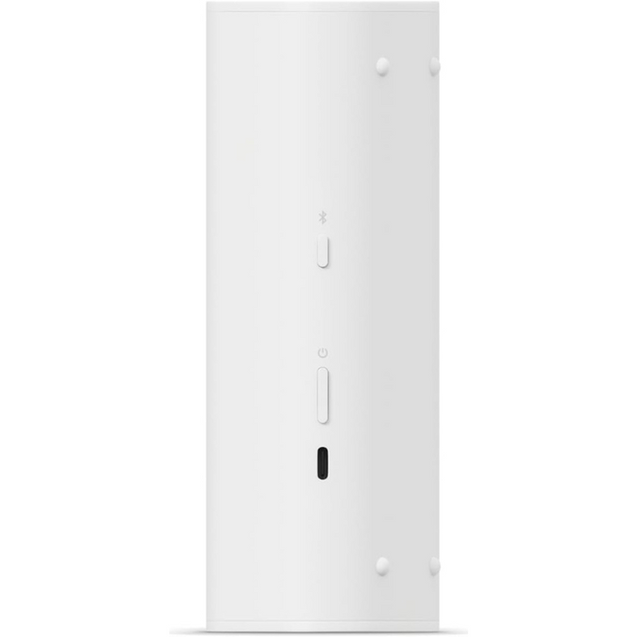 Sonos Roam 2 Portable Waterproof Wireless Smart Speaker with Bluetooth, WiFi, Alexa & Voice Control, 10-Hour Battery, Automatic Trueplay – White