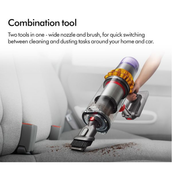 Dyson V15 Detect Absolute Cordless Vacuum Cleaner – Yellow & Nickel