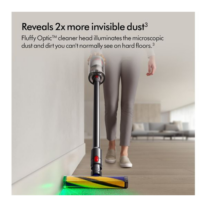 Dyson V15 Detect Absolute Cordless Vacuum Cleaner – Yellow & Nickel