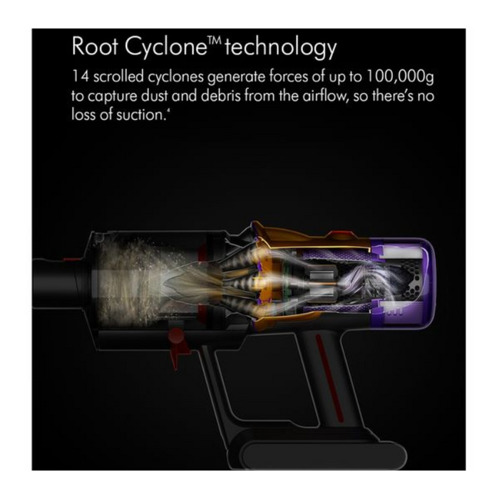 Dyson V8 Total Clean Cordless Vacuum Cleaner – Nickel & Black