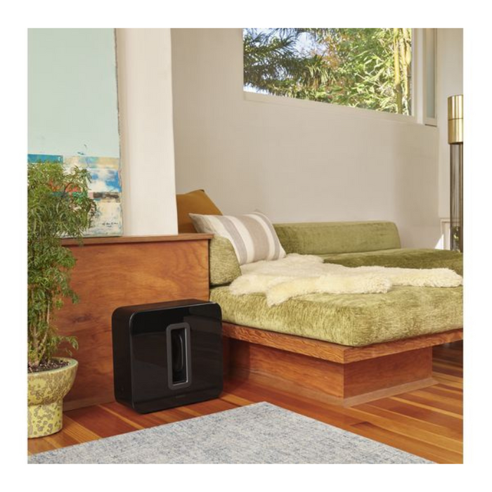 Sonos SUB (Gen 3) Wireless Subwoofer Deep Bass, WiFi, Compatible with Sonos Speakers – Black