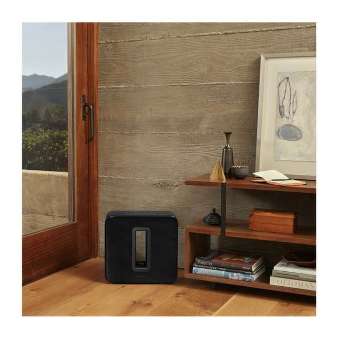 Sonos SUB (Gen 3) Wireless Subwoofer Deep Bass, WiFi, Compatible with Sonos Speakers – Black