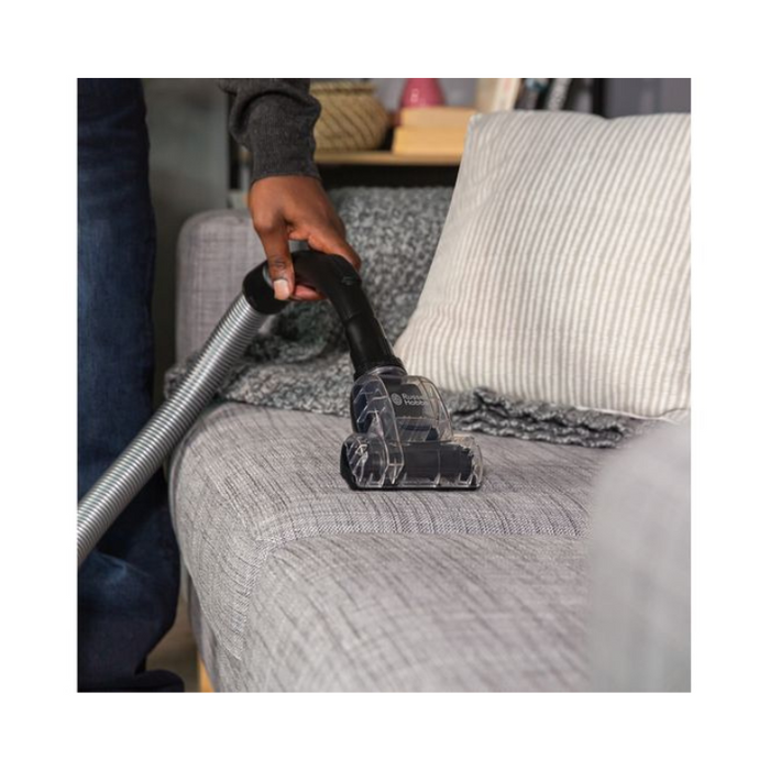 Russell Hobbs Athena Upright Bagless Vacuum Cleaner RHUV5601 – Lightweight, 2L Capacity, Grey & Purple