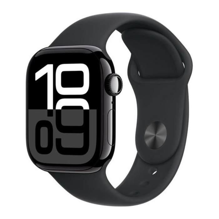 Apple Watch Series 10 GPS Smartwatch 42mm Aluminum Case with M/L Band – Always-On Retina Display, Advanced Health and Fitness Tracking, Crash Detection, Water Resistant, 2024 Model