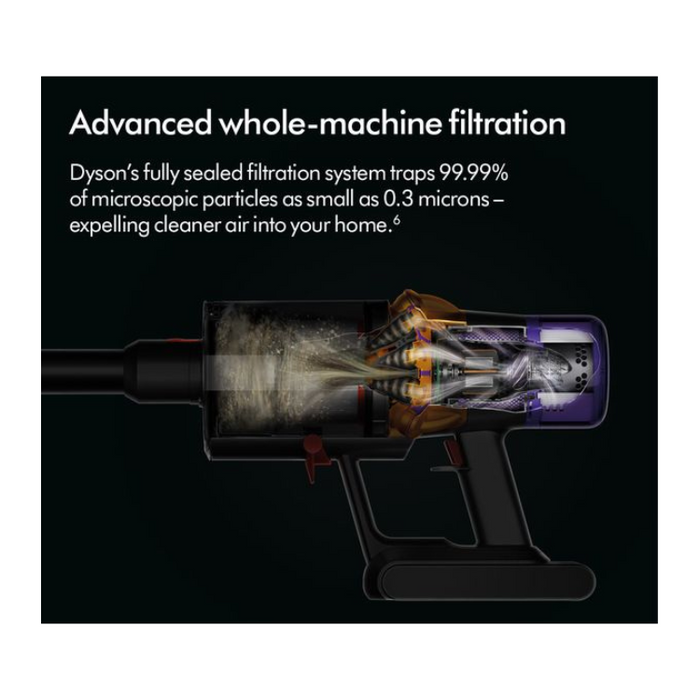 DYSON V15s Detect Submarine Cordless Vacuum Cleaner - Nickel & Yellow